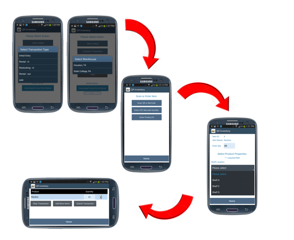 screenshot of QR Maintenance